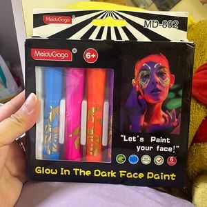 Glow in the Dark Face Paint